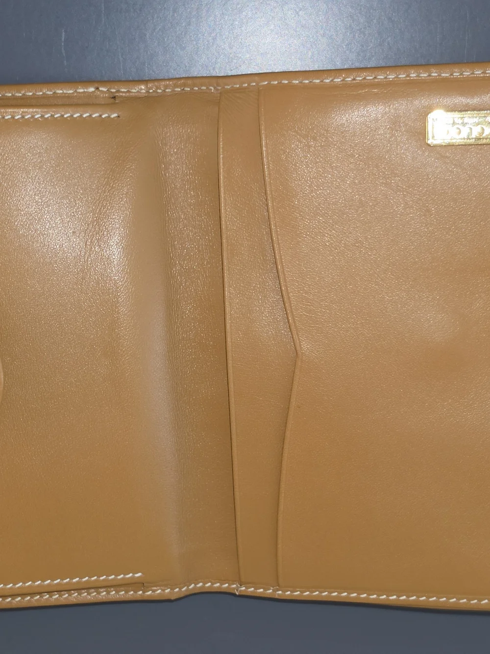 Gucci Wallet Canvas withTan Leather Trim and Interior - Picture 8 of 10